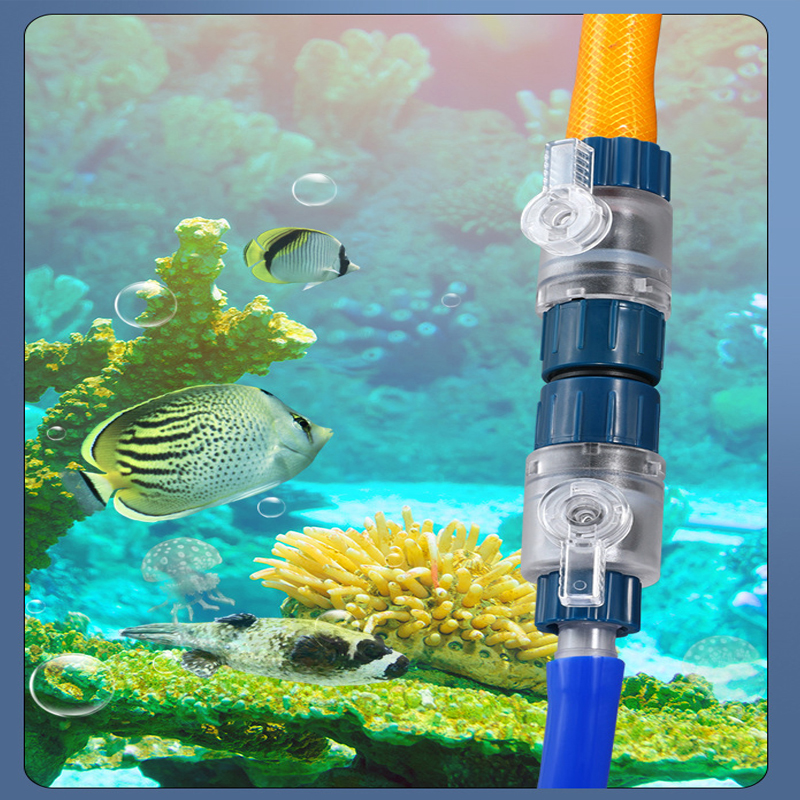Marine Aquarium With Sump - DIY Aquarium 12/16mm Water Pipe Control