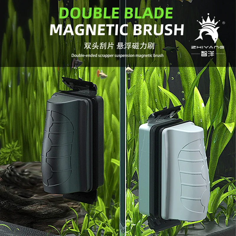 Marine Aquarium Glass Scraper - New Magnetic Aquarium Fish Tank Brushes
