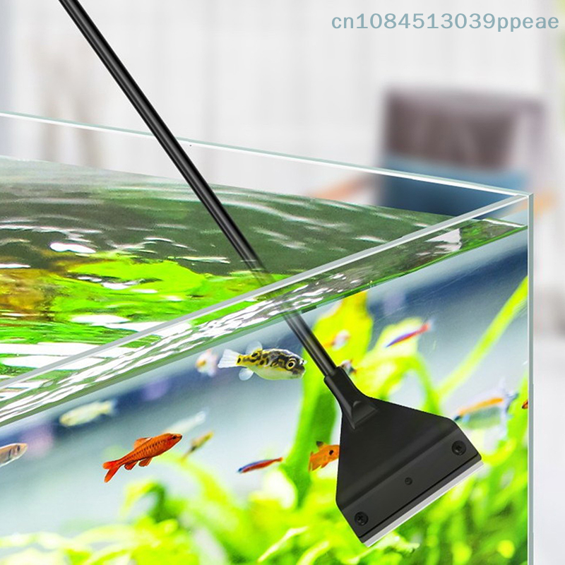 Fish Tank Cleaning Tool Flat S - Marine Aquarium Glass Scraper ulasan dan harga