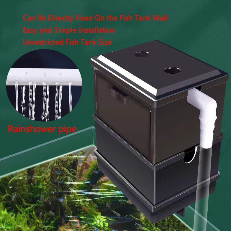 Fish Tank External Filter Box  - Marine Aquarium Overflow Box ulasan dan harga