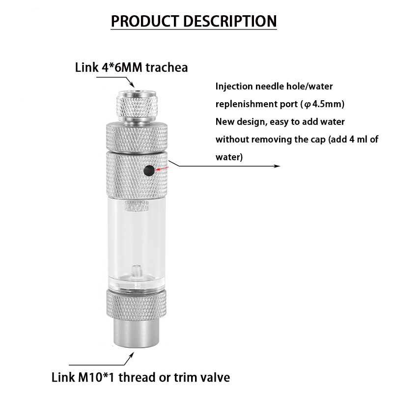 Aquarium CO2 bubble meter Wate - Marine Aquarium Hydrometer ulasan dan harga