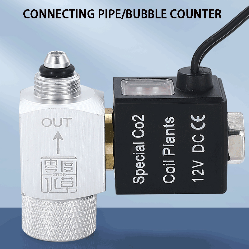 ZRDR Aquarium Co2 Solenoid Val - Marine Aquarium Equipment ulasan dan harga