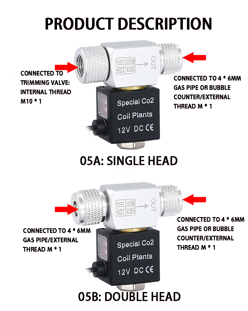 ZRDR Aquarium Co2 Solenoid Val - Marine Aquarium Equipment ulasan dan harga