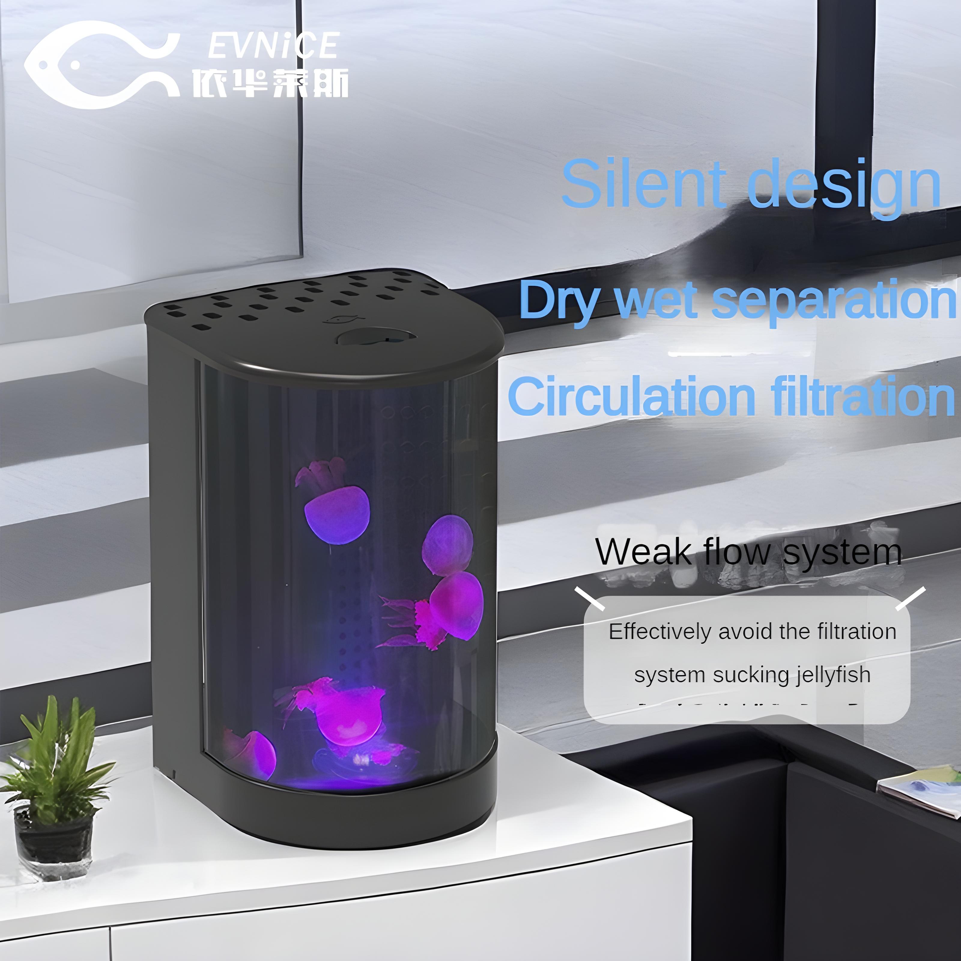 Jellyfish tank semi-circular d - Marine Aquarium With Sump ulasan dan harga