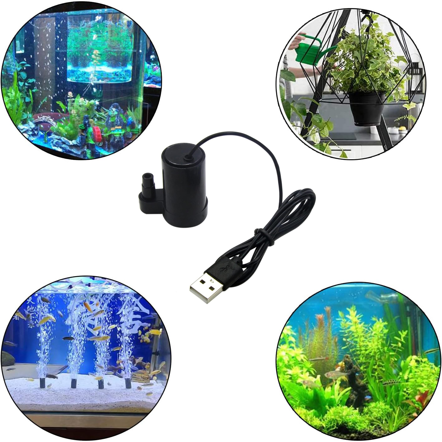 1/2pc DC 3-5V USB Micro Submer - Marine Aquarium Hydrometer ulasan dan harga