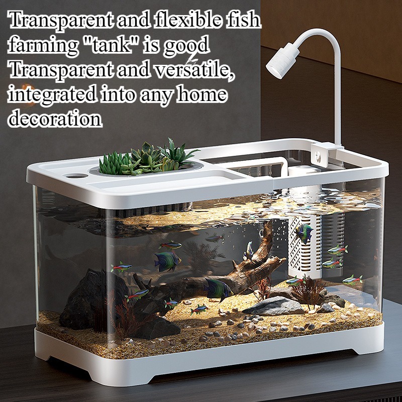 Fish tank household aquarium l - Marine Aquarium With Sump ulasan dan harga