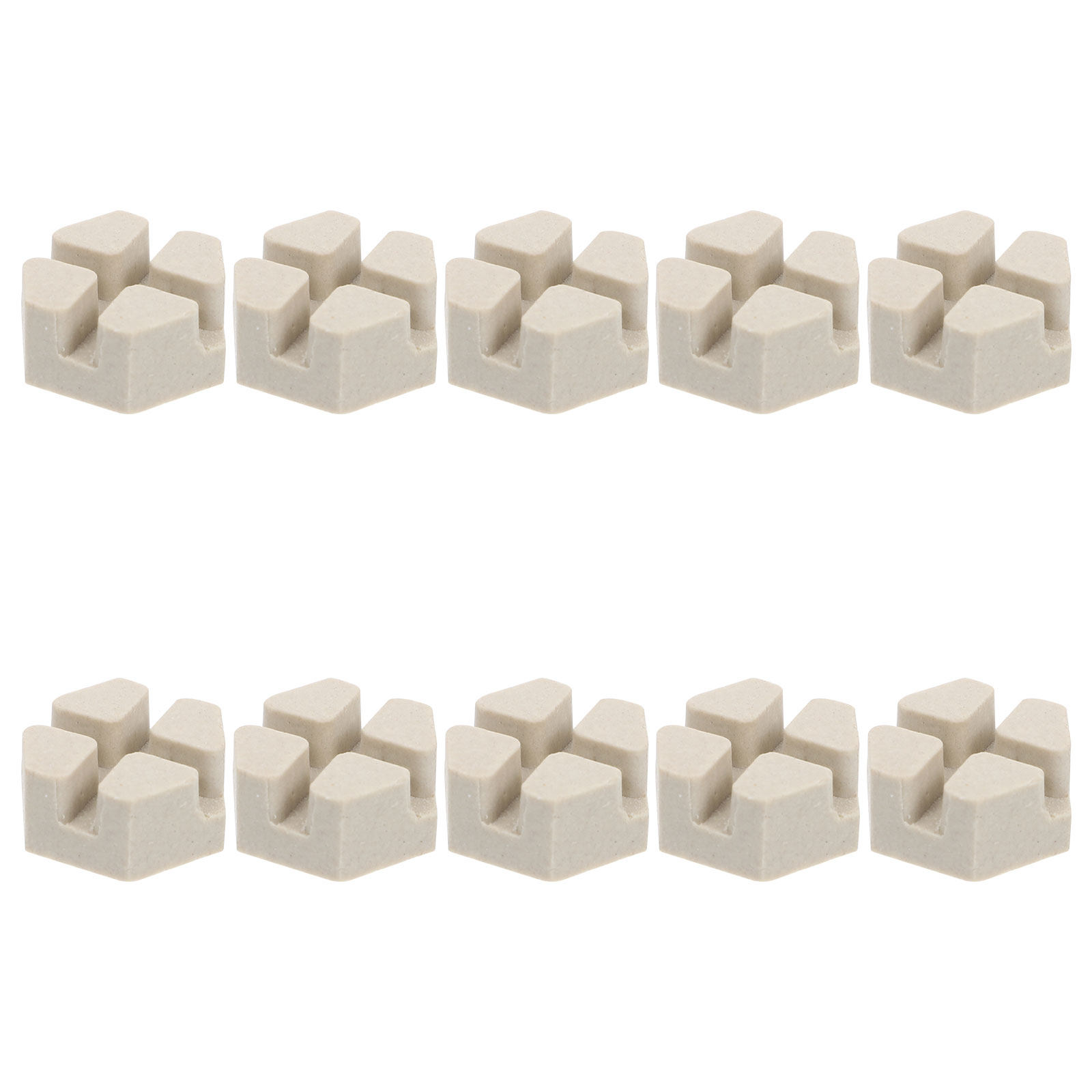 10Pcs Coral Frag Base High Tem - Coral Frag Plug ulasan dan harga