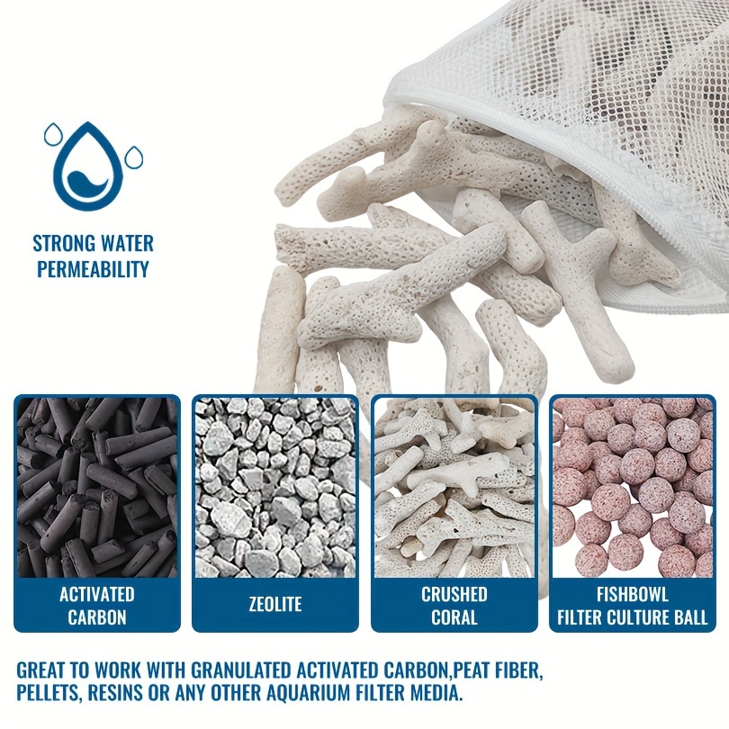 Reusable Zipper Filter Media B - Protein Skimmer Hang On ulasan dan harga