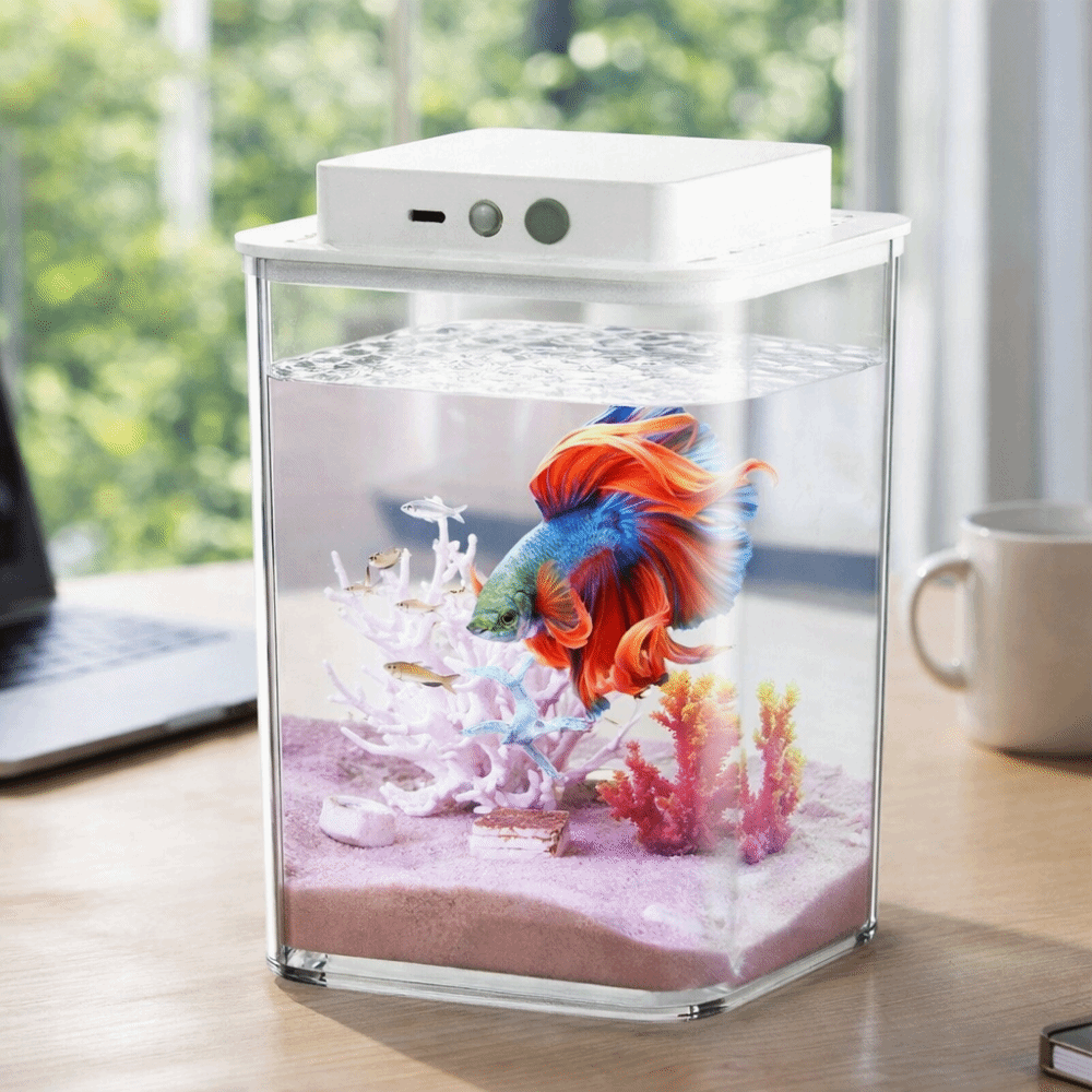 Transparent Betta Fish Tank In - Marine Aquarium With Sump ulasan dan harga