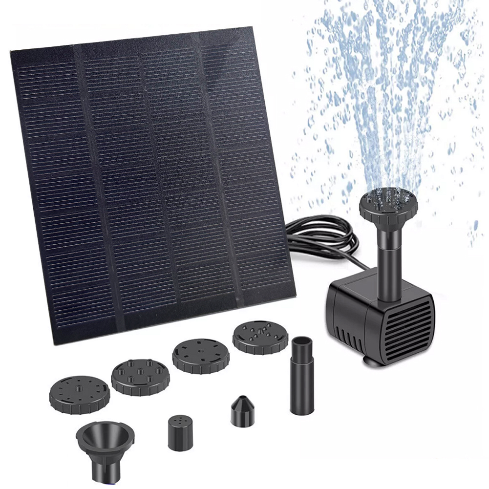 Solar Water Fountain Pump with - Marine Aquarium Equipment ulasan dan harga
