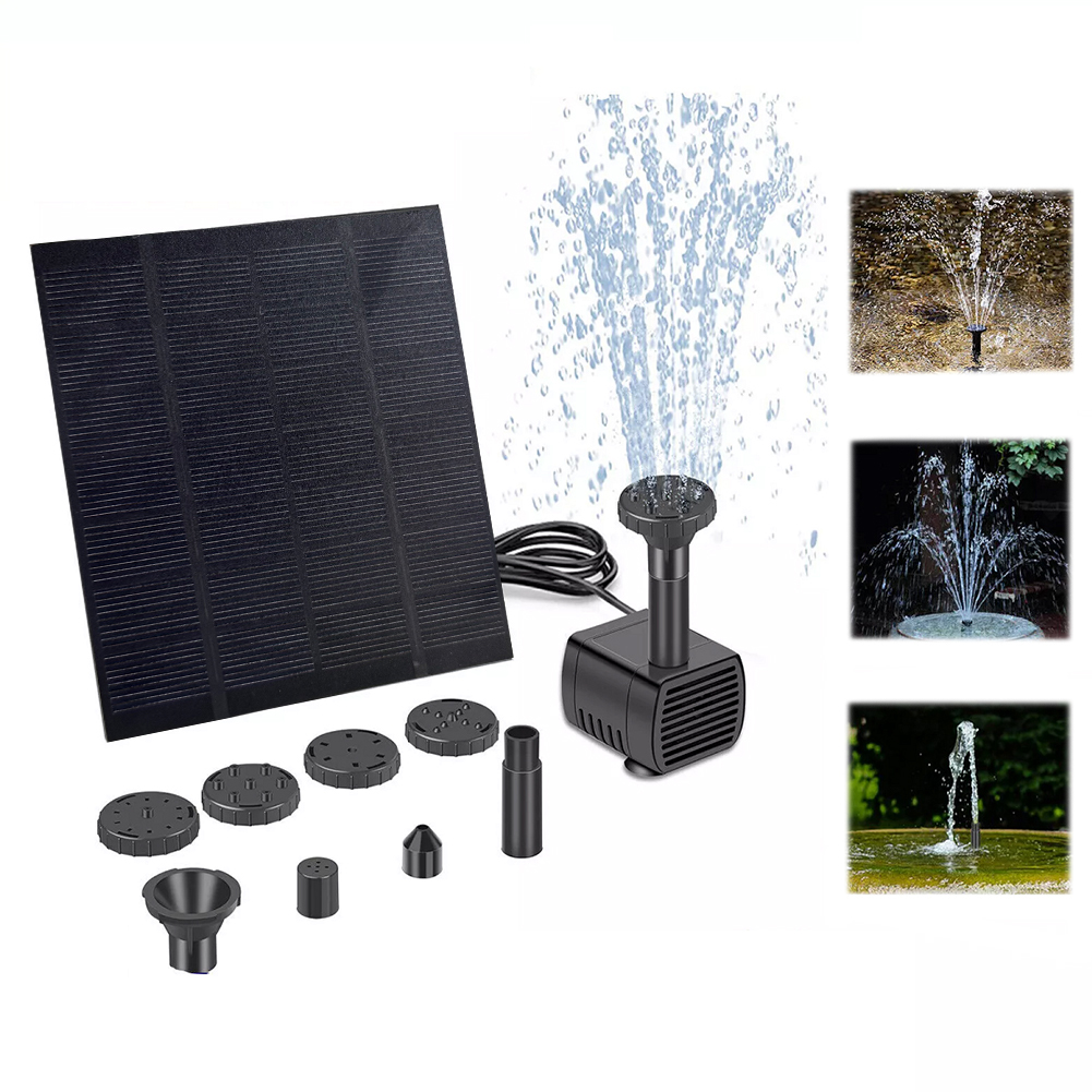 Solar Water Fountain Pump with - Marine Aquarium Equipment ulasan dan harga