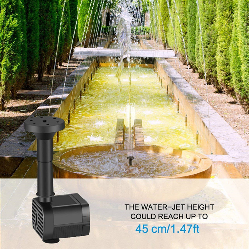 Solar Water Fountain Pump with - Marine Aquarium Equipment ulasan dan harga