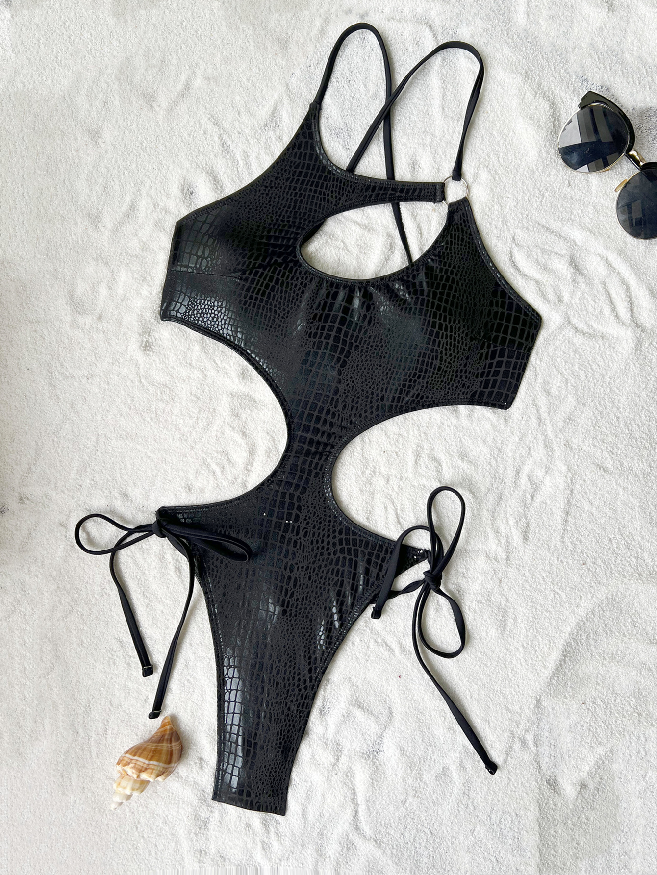 Women black snake print metall - Protein Skimmer Hang On ulasan dan harga