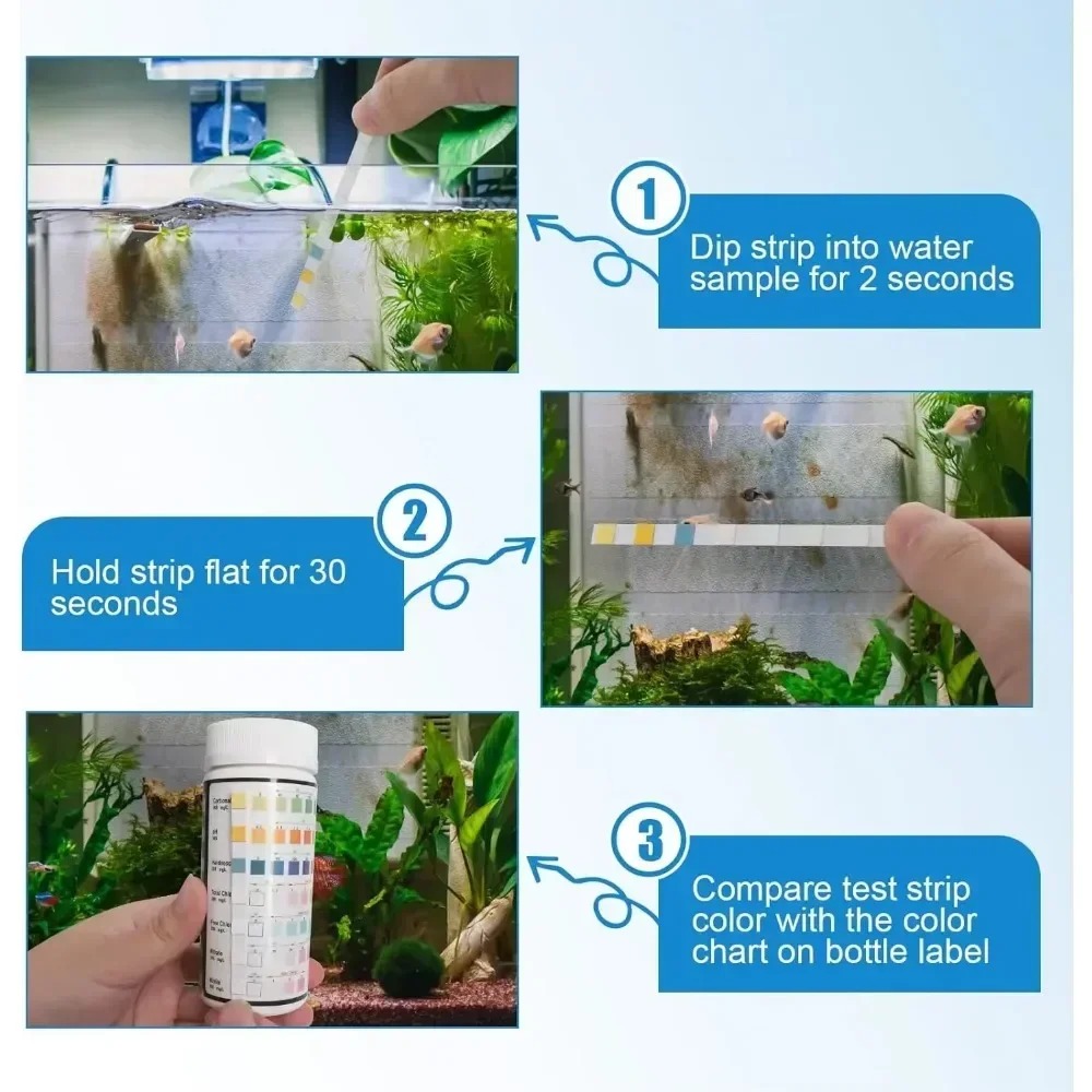Aquarium Test Strip  PH Qualit - Marine Aquarium Equipment ulasan dan harga
