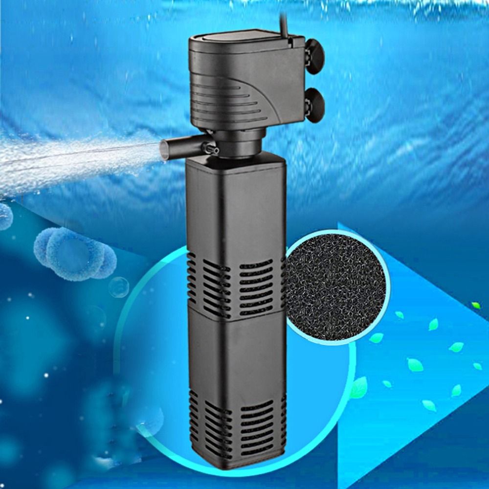 Plastic 3 in 1 Fish Tank Filte - Marine Aquarium Equipment ulasan dan harga