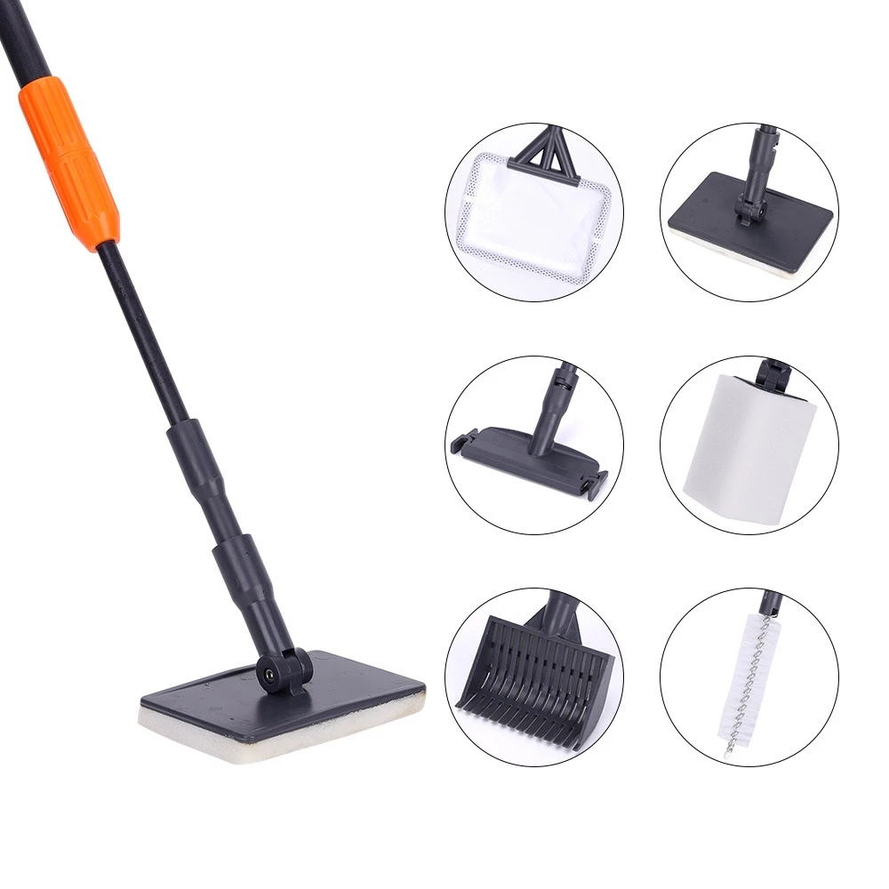 6 in 1 Aquarium Cleaning Tools - Marine Aquarium Glass Scraper ulasan dan harga