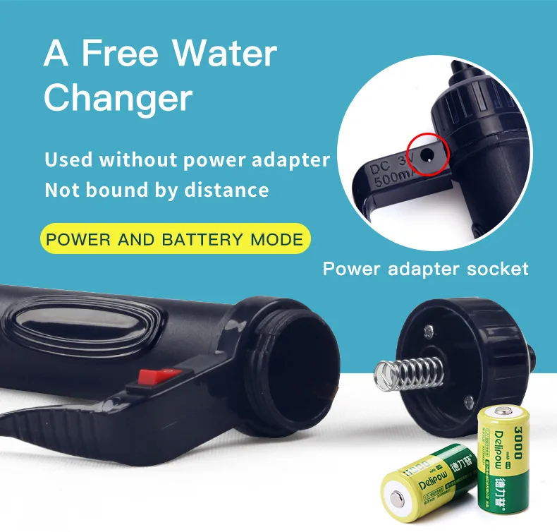 Electric Water Changer Vacuum  - Marine Aquarium With Sump ulasan dan harga