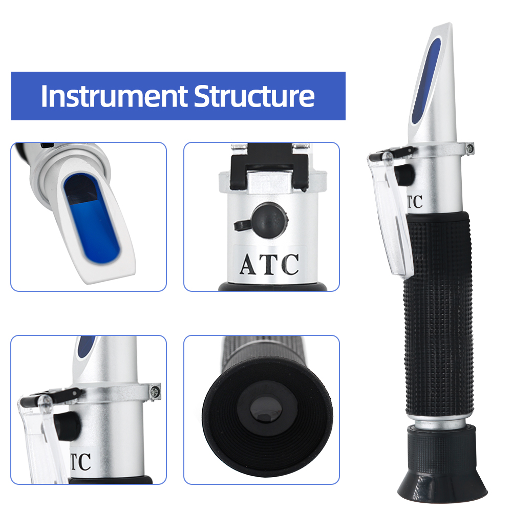 Handheld Salinity Refractomete - Marine Aquarium Hydrometer ulasan dan harga