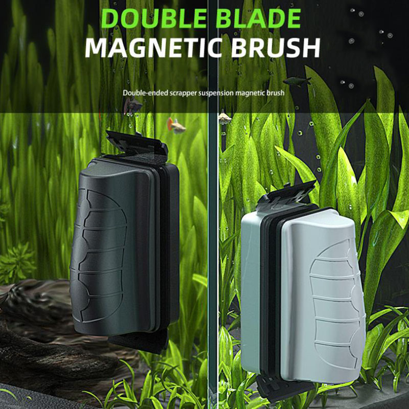 New Magnetic Aquarium Fish Tan - Marine Aquarium Glass Scraper ulasan dan harga