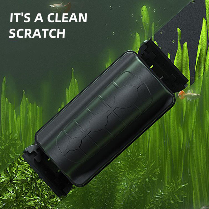 New Magnetic Aquarium Fish Tan - Marine Aquarium Glass Scraper ulasan dan harga