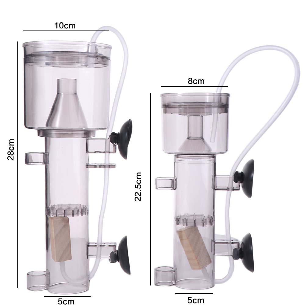 Suction Cup Aquarium Protein S - Protein Skimmer Hang On ulasan dan harga
