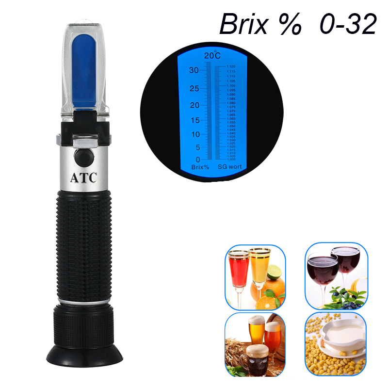 Handheld Beer Brix Refractomet - Marine Aquarium Hydrometer ulasan dan harga