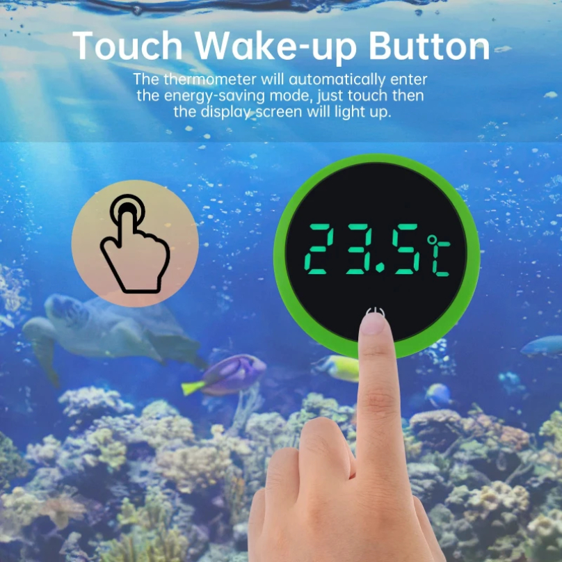 Cordless Digital Aquarium Ther - Marine Aquarium Hydrometer ulasan dan harga
