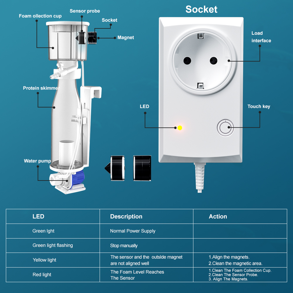 Jebao ASS-600 Explosion Proof  - Protein Skimmer Hang On ulasan dan harga